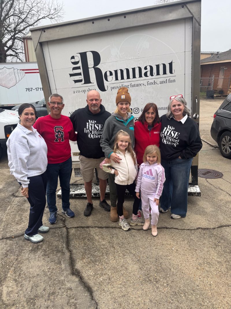 Open Eyes team with a nonprofit partner organization