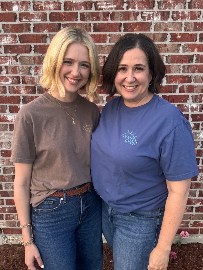 Two Open Eyes team members in Ellisville, Mississippi